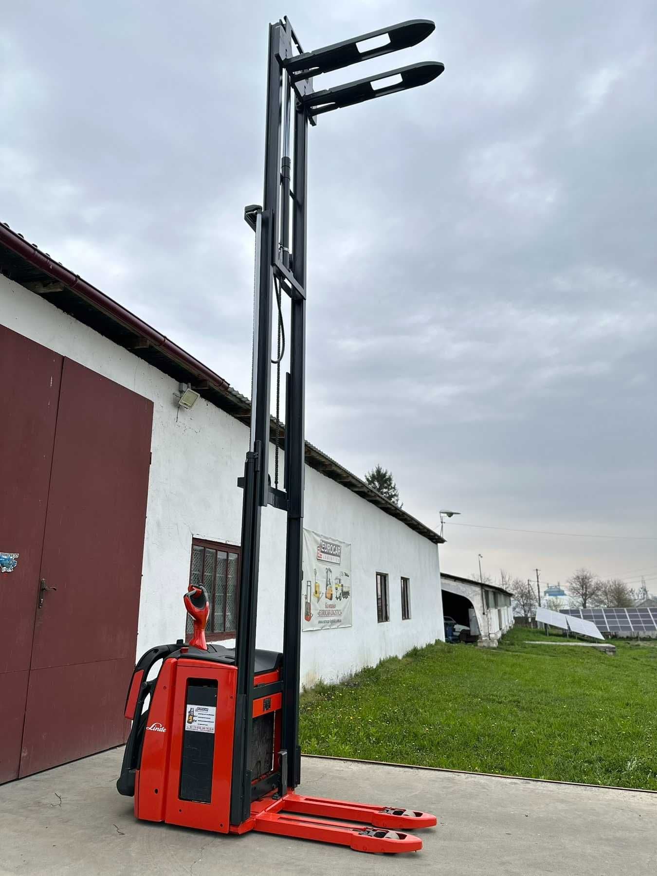 Електричний Штабелер Linde L14АР — Електроштабелери