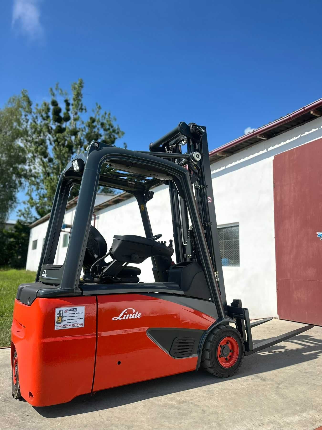 Електричний навантажувач LINDE E16L-02 — Електронавантажувачі
