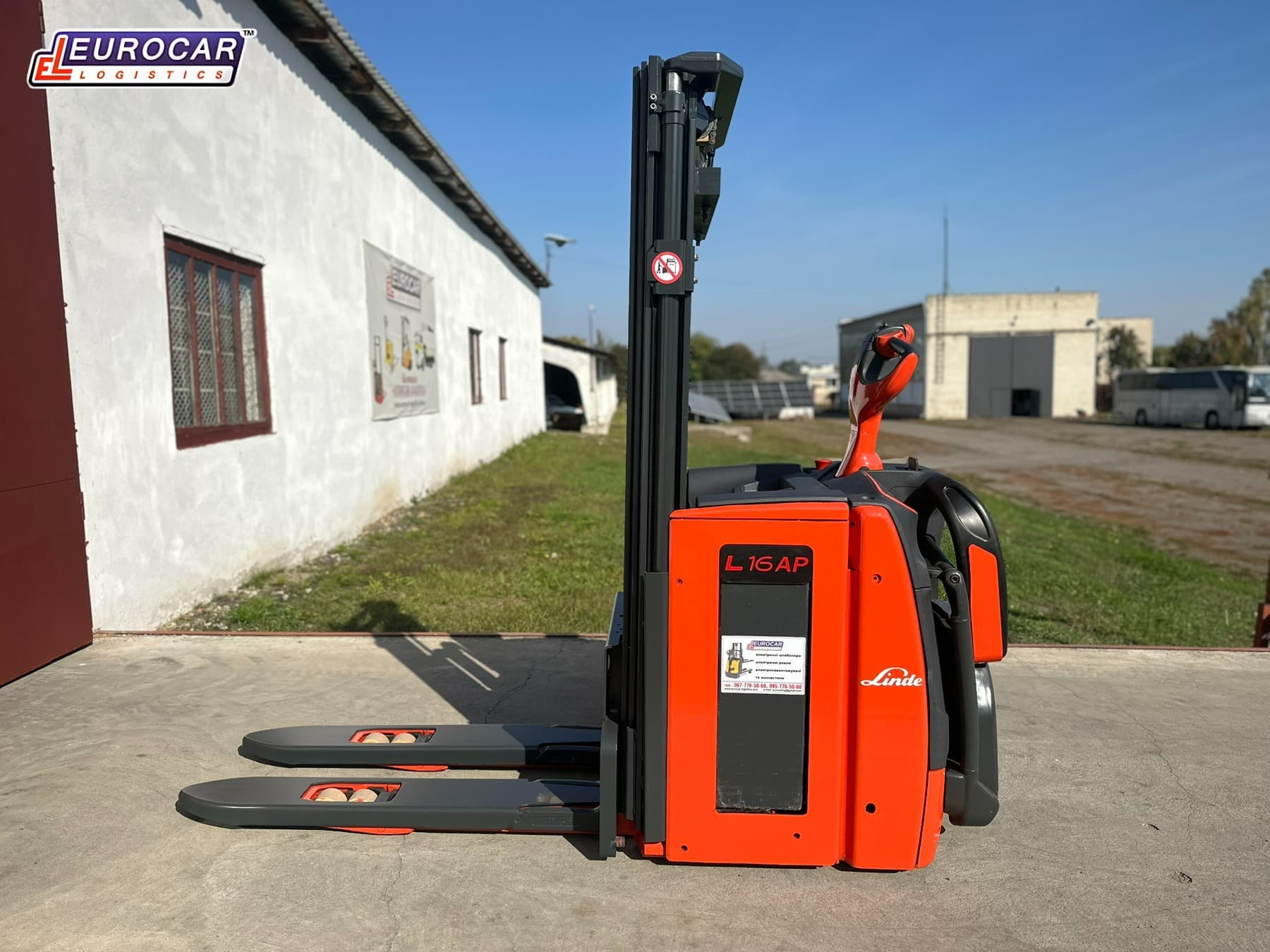 Електричний Штабелер Linde L16АР — Електроштабелери